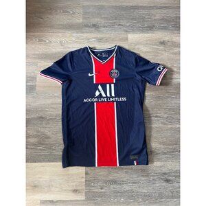 Nike PSG Dri-Fit Soccer Jersey XL Red/Blue Accor Live Limitless Paris Saint-Germ
